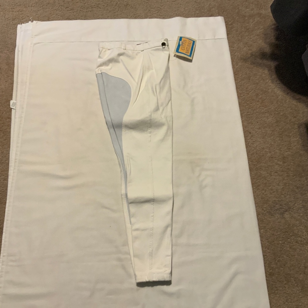 On Course Cotton Naturals Fullseat White 26L 10-17-4